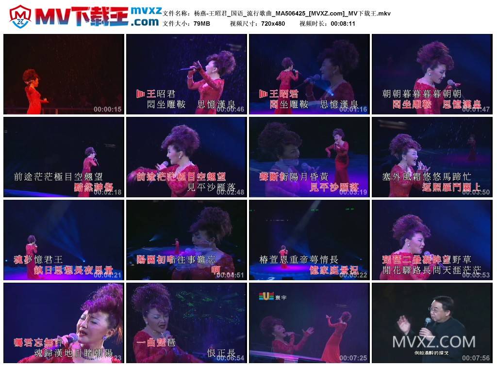 杨燕-王昭君_国语_流行歌曲_MA506425